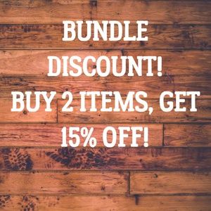 BUNDLE DISCOUNT!